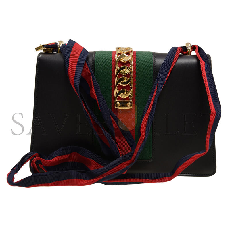 GUCCI SYLVIE SMALL SHOULDER BAG 421882 (25.5*17*8cm)